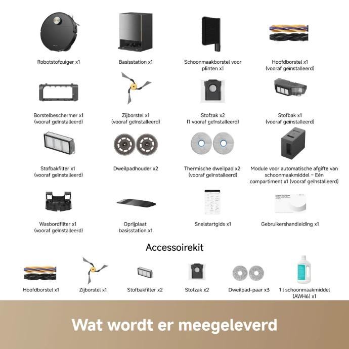 Dreame accessoires