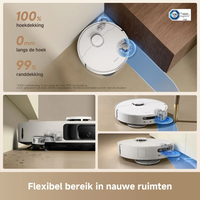 Flexibel bereik 