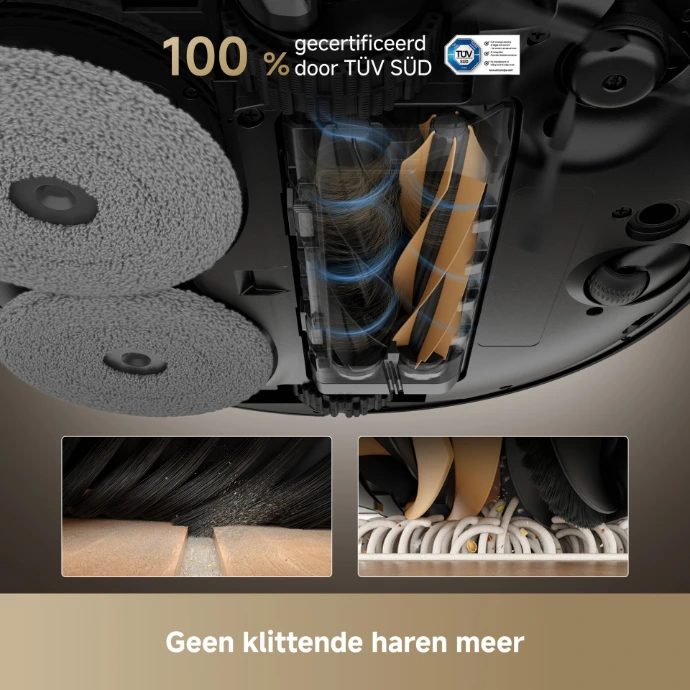 HyperStream™ dubbele ontwarringsborstel